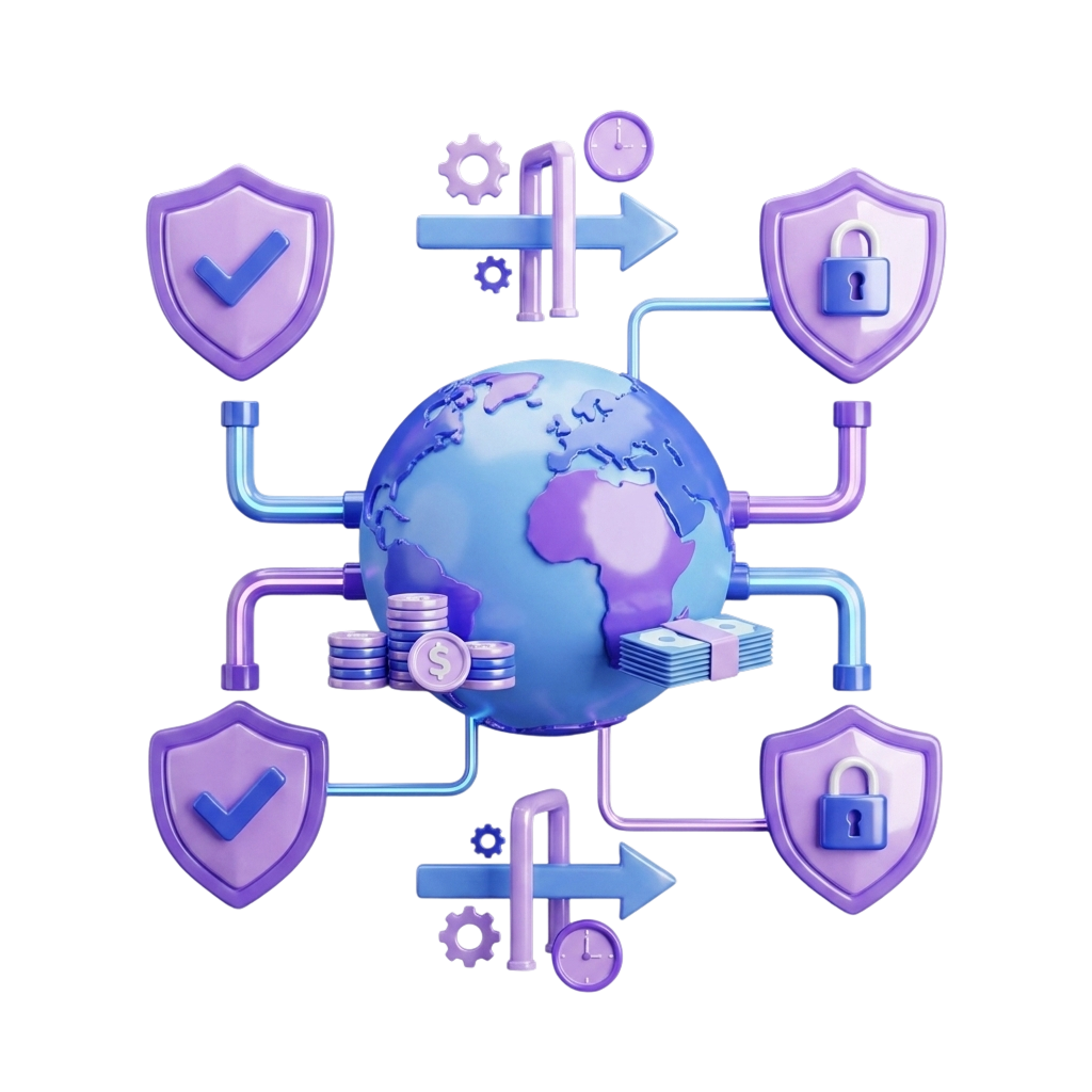 Global payroll control visual
